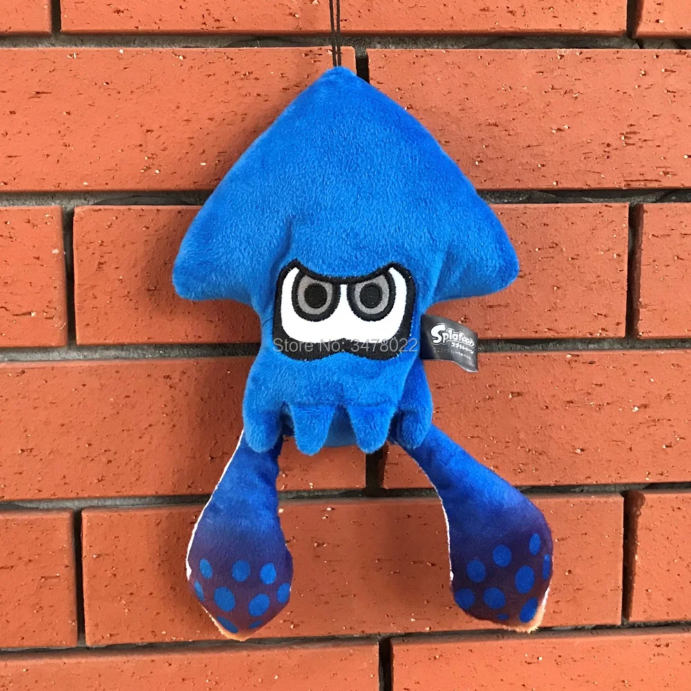 blue squid plush