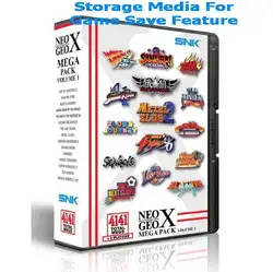 NEOGEO X Mega Pack Vol 1 для золотой системы NEOGEOX