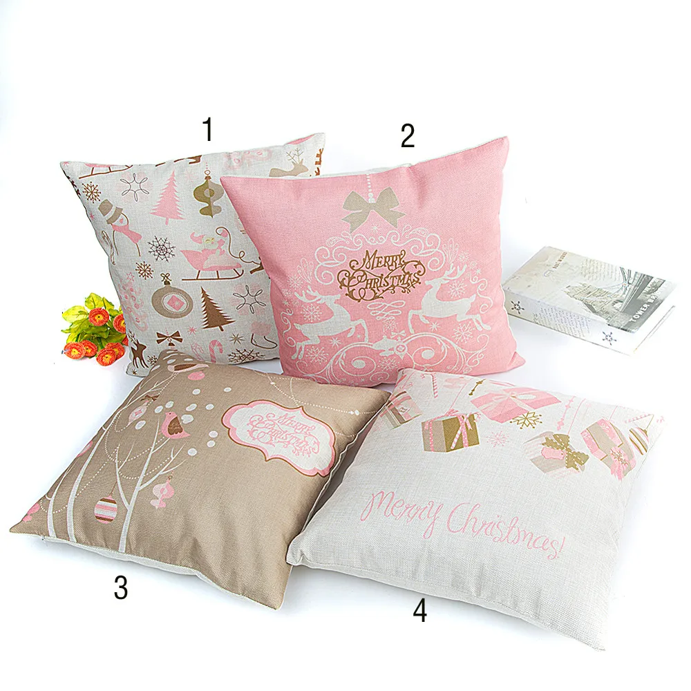 

Pillow Waist Throw Home Christmas For Home Fronha Travesseiro Dekorative Kissen