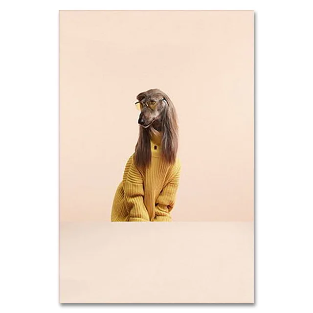 Modern-Style-Green-Plant-Rose-Posters-and-Prints-Wall-Art-Canvas-Painting-Dog-Wall-Pictures-for.jpg_640x640