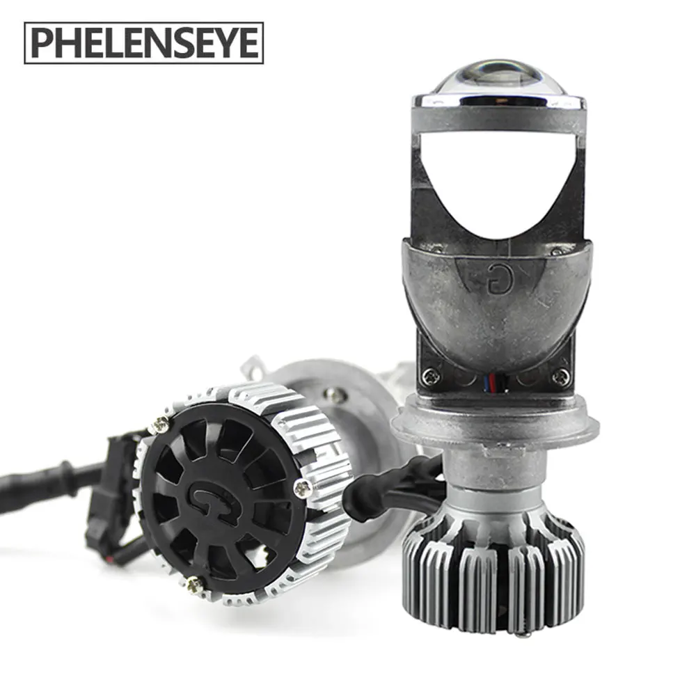 

H4 LED Car Headlight Bulb 50W led bulb car light 12V 24V 8000lm LED Projector Lens High Low Beam Car Headlamp led lights 2PCS