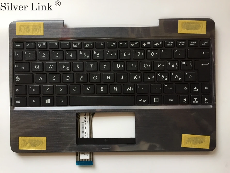 

IT Italian Keyboard for ASUS T100 T100A T100C T100T T100TA T100TAF T100TAL T100TAM T100TAR IT with Palmrest Upper cover
