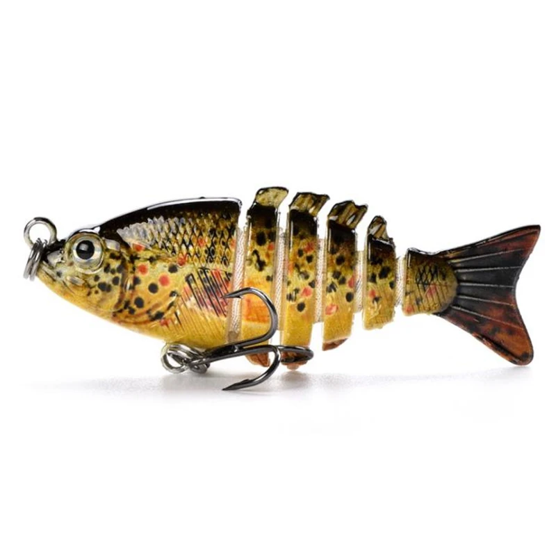 1 шт. 5 см 2 г мини приманка для рыбалки Sahte Yemler Swimbait Grankbait жесткая мульти шарнирная