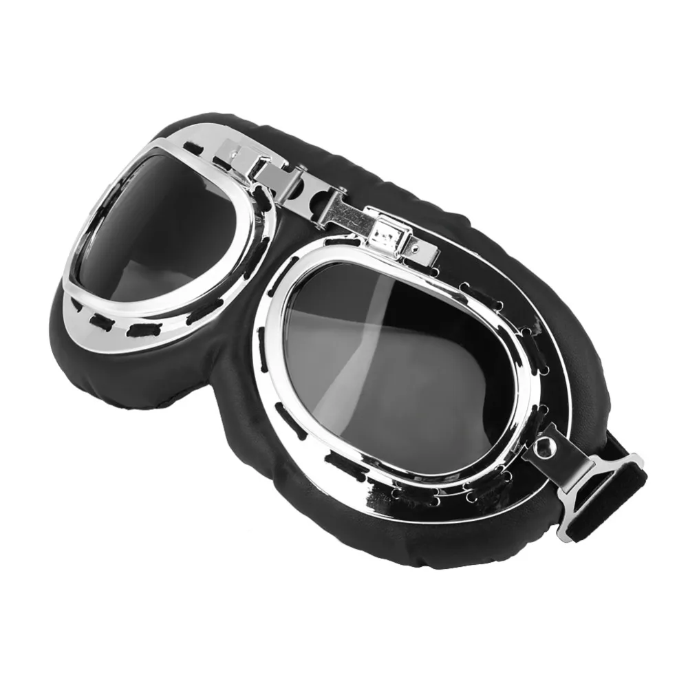 

Motorcycle Cycling Windproof Anti-UV Goggles Outdoor Skiing Protective Glasses Smoke Lens defend dust sand made of ABS plastic