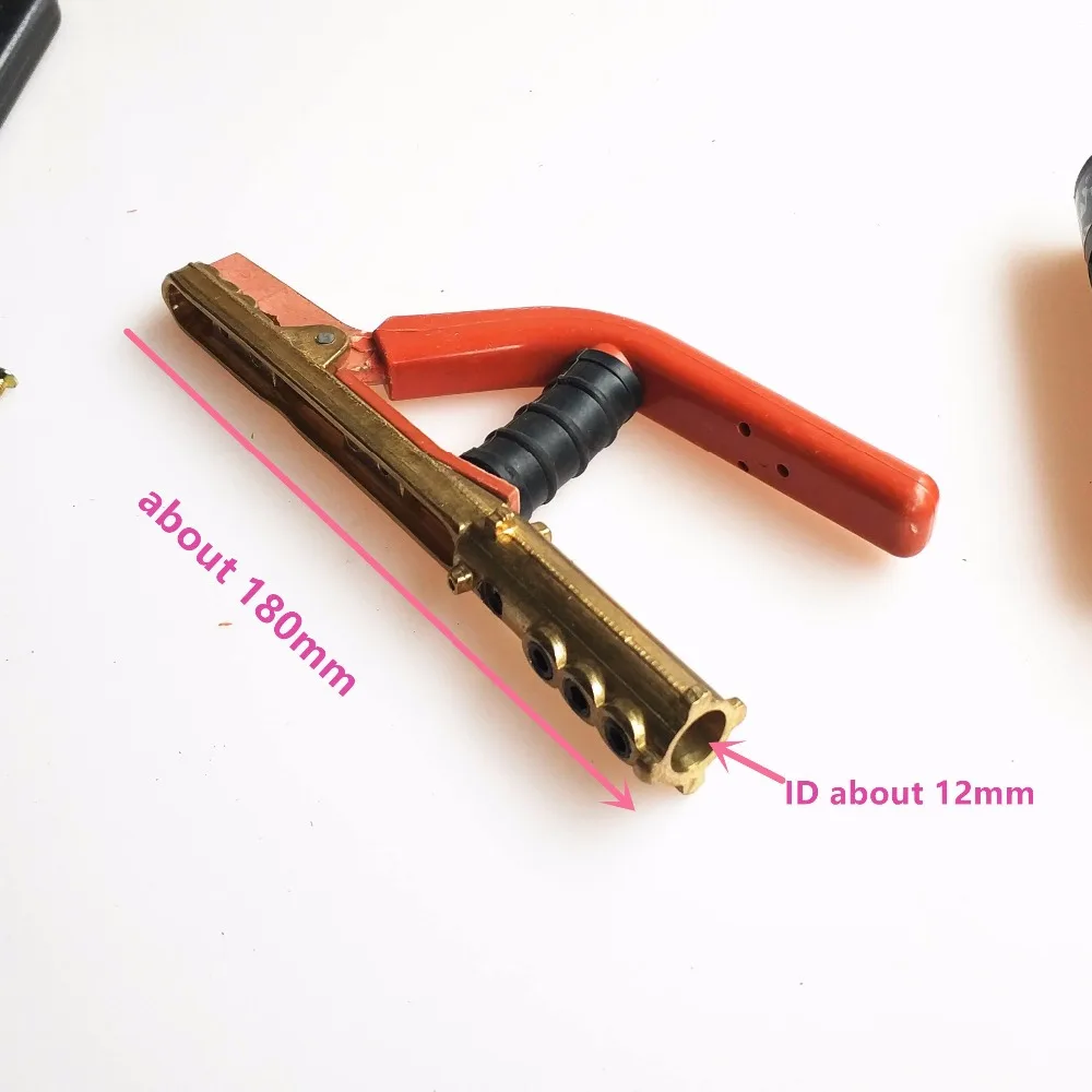 500A палку сварочный зажим для электрода кованый латунный mma arc держатель для сварочного электрода