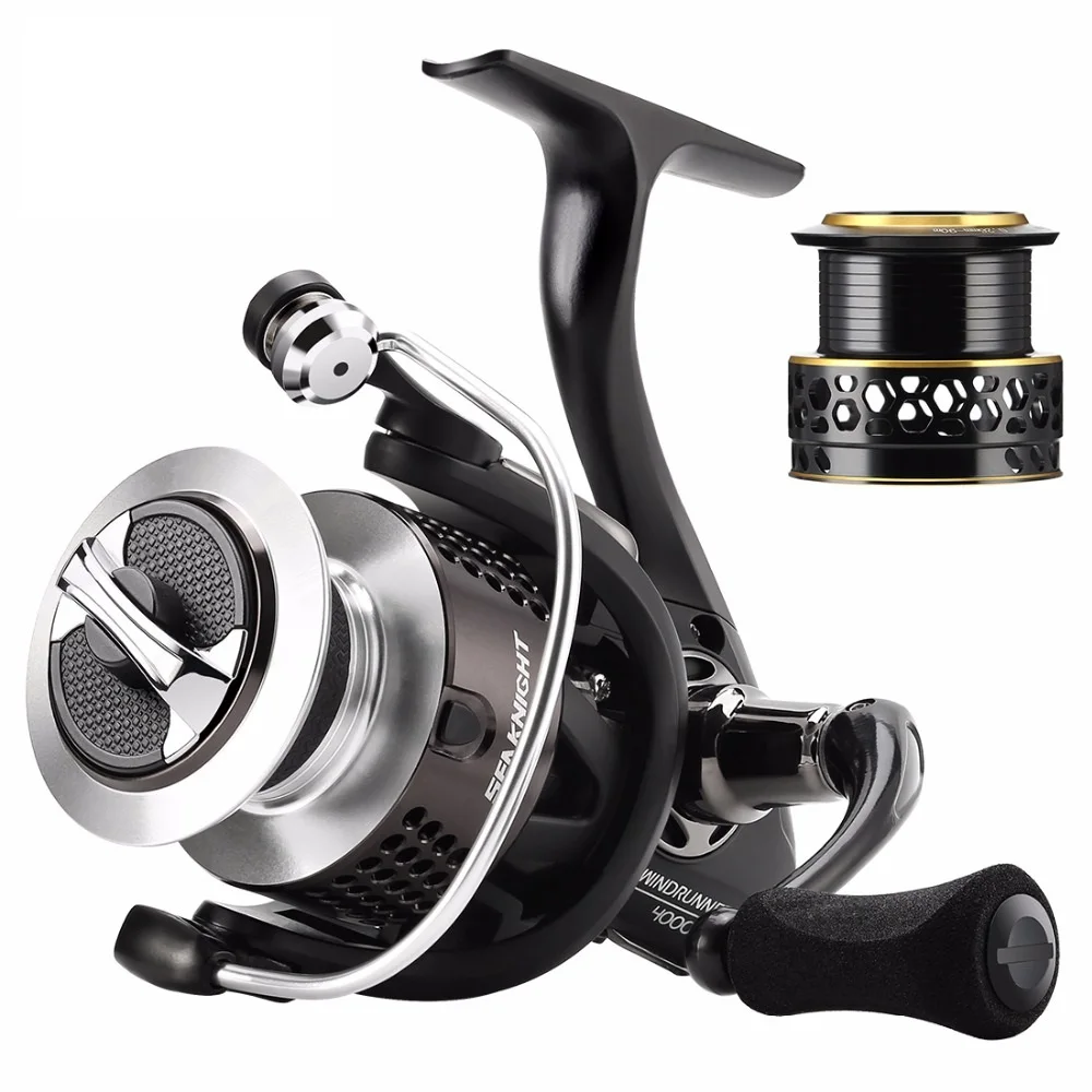 Beste 2018 nieuwe WR II 2000 H 3000 H 4000 H Spinning Reel 11BB 13 KG 6.2 1 Schroef in Handvat Wiel Zoetwater Karper Visgerei Spare Spool