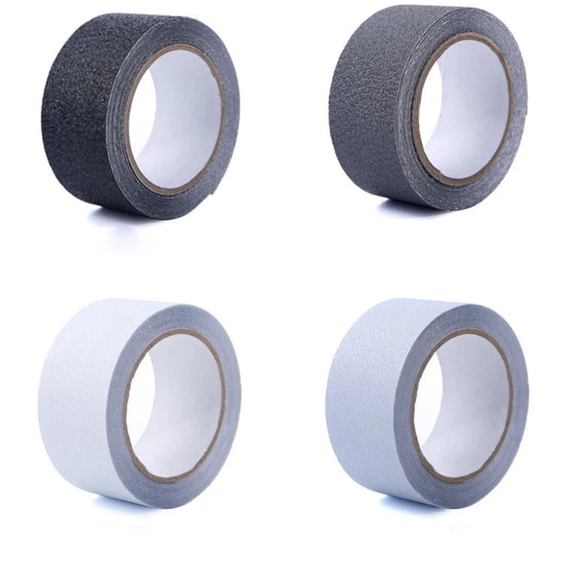 

PEVA 25/50mm*5M Waterproof Anti-Slip Bathroom Tapes DIY Warning Stripes Wear resistant Non-Slip Stairs Emergency Warning Tape