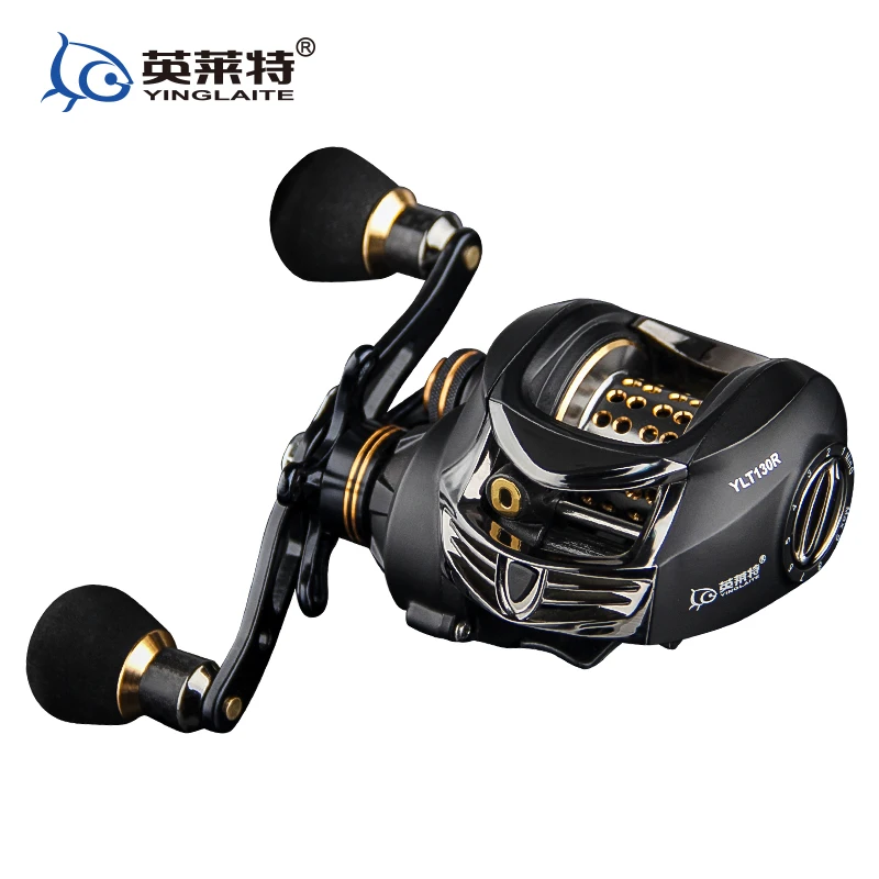 

2017 New Model MADMOUSE YLT Baitcasting Reel Left handle Right Handle 13+1 Metal Body 6.3:1 Water Drop wheel