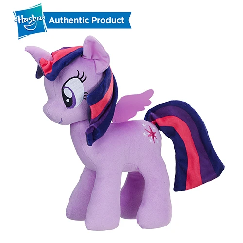 Hasbro 30,48 см My Little Pony милые плюшевые Ast Spike Twilight Sparkle Rainbow Dash Pinkie-Pie Rarity экшн-фигурки Colletion - Цвет: E1814-Twilight