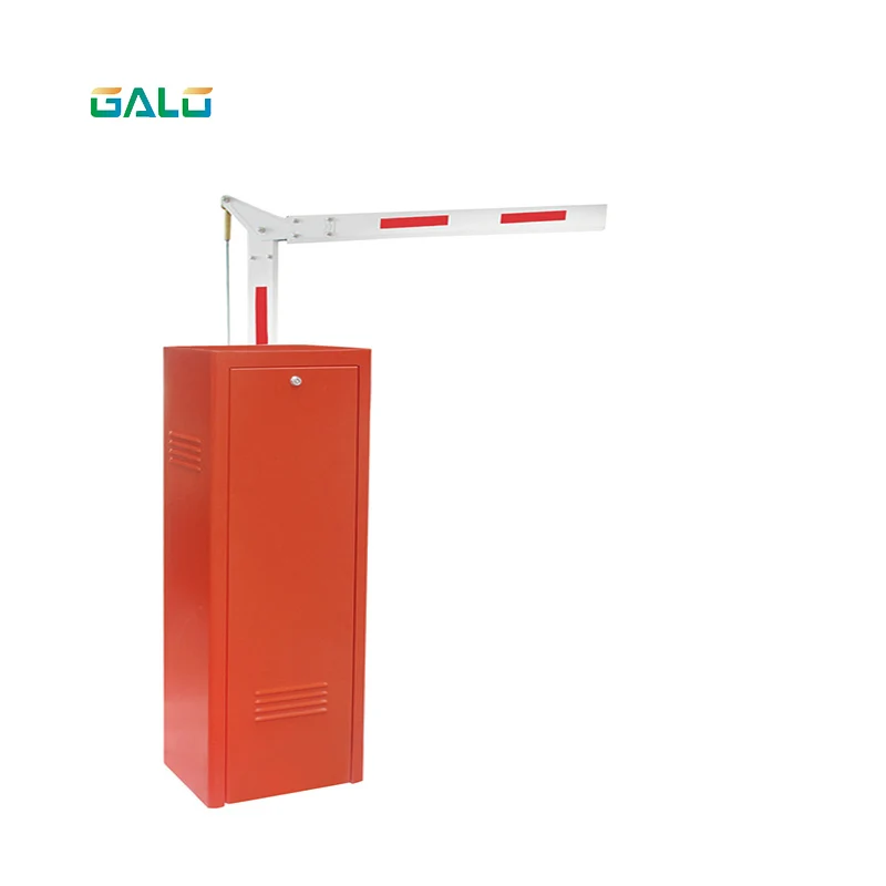  Underground tunnel/Parking Lot garage use electric Automatic Barrier Gate system with foldable Boom