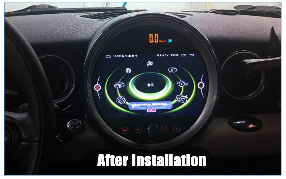 Excellent Liislee 9 Inch Android Car For Mini Hatch R56 R57 2007~2016 With Ambient Light Stereo Screen GPS NAVI Map Navigation Multimedia 10