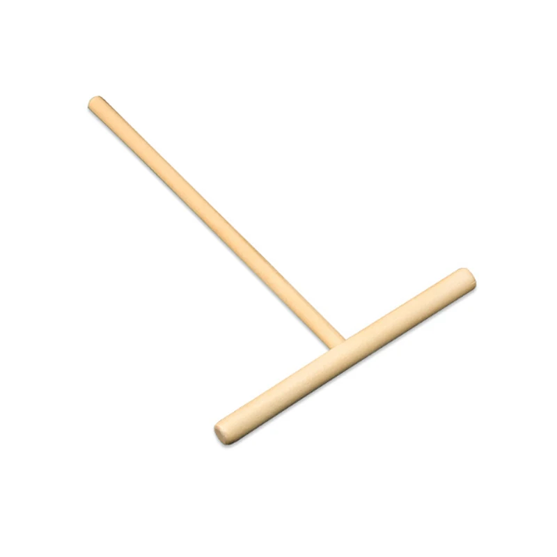 

Crepe Maker Pancake Batter Wooden Spreader Stick Home Kitchen Tool Kit DIY Use