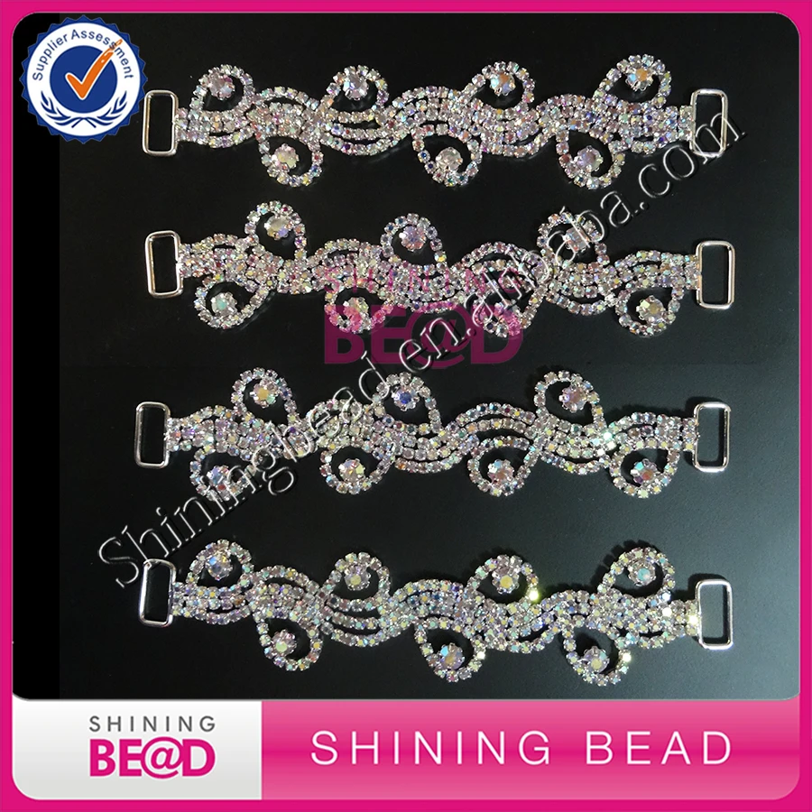 silver flower bikini connecotor 1