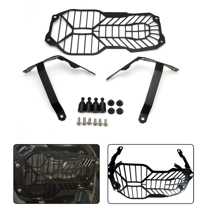 

For BMW R1200GS R 1200 GS LC / Adventure CNC Motorcycle Headlight Protector Grill Guard Cover R1200 GS 2012-2018 2013 2014 2015