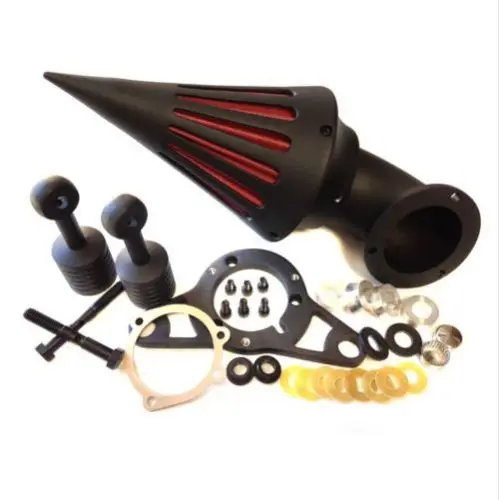 Motorcycle Black Air Cleaner Filter for Harley  Electra Glide Softail Fat Boy Dyna Street Glide Cross Bones