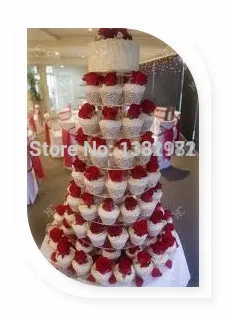 

8 Tier Round Perspex Cupcake Stand, 8 Tier Wedding Cake Stands wedding cake stand