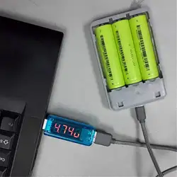 Синий USB ток напряжение зарядный детектор мобильный мощность Ток вольтметр Амперметр зарядное устройство по USB Тестер