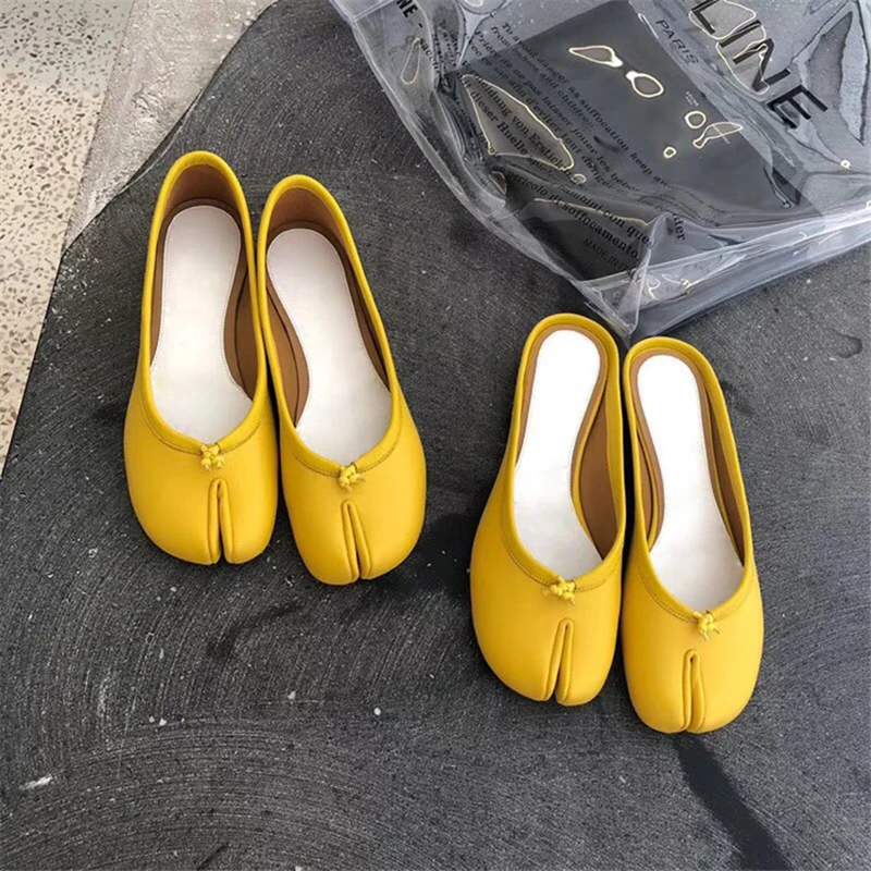 

Fashion Separate Toes Women Slippers Runway Slip On Round Toe Outfit Casual Shoes Gladaitor Party Wedding Shoes Tenis Feminino