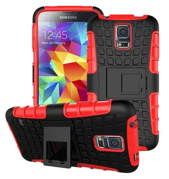 

PC+TPU 2 in1 shockproof hard case with kick stand for Galaxy S3 S4 S5 S6 Galaxy Note 2 3 4 Note 5 100 pcs/lot DHL Free shipping
