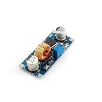 

DC 4-38V 1.25-36V 5A Step Down Voltage Converter PCB Power Module w Breadboard