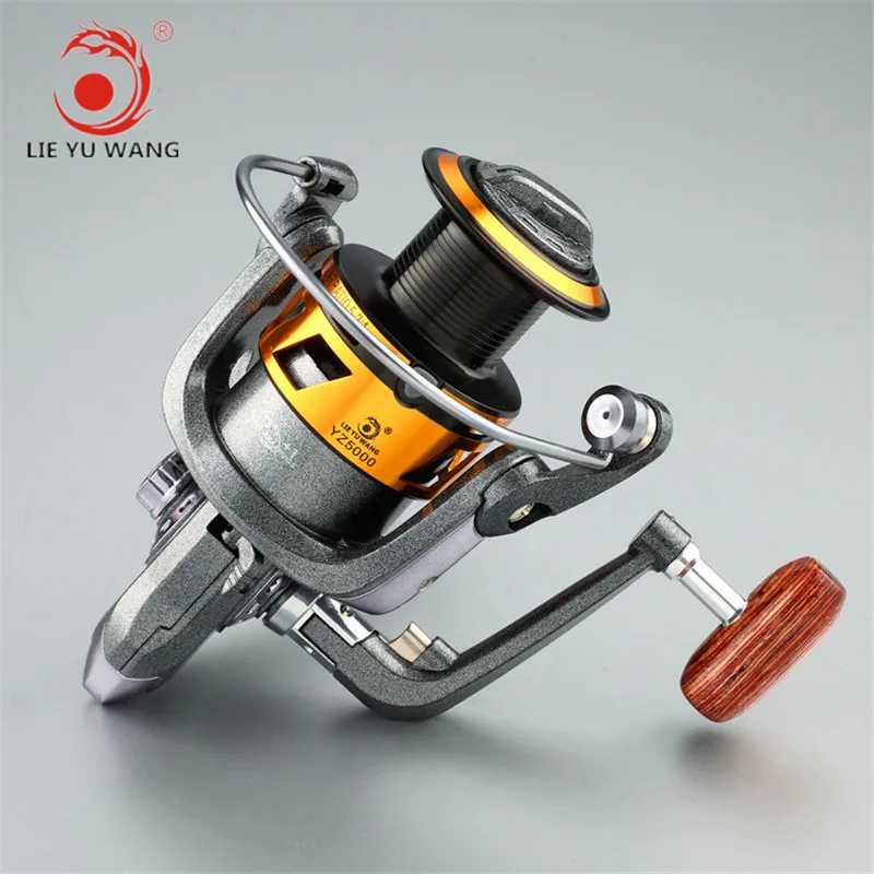 

LIEYUWANG 13+1BB Fishing Reel Metal Spool Spinning Reel 1000-7000 Series Reel Spinning wheel Fishing Reels Fishing Gear pesca YZ
