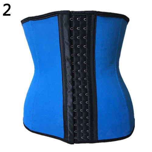 Для женщин латекса талии Cincher Тренер Корсет Underbust Средства ухода за кожей Shaper