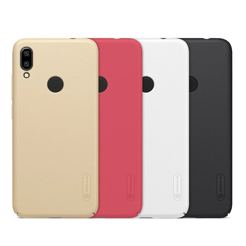 Case For Xiaomi redmi note 7 Pro Cover NILLKIN Super Frosted shield Back Cover Matte Frosted shield with retail package Case For Xiaomi redmi note 7 Pro Cover NILLKIN Super Frosted shield Back Cover Matte Frosted shield with retail package