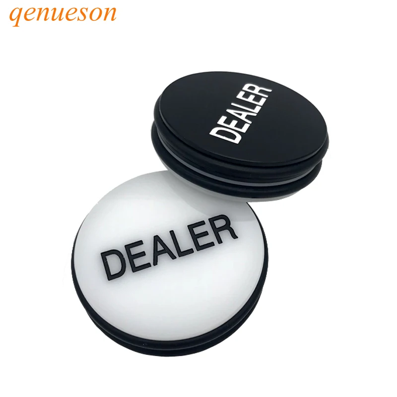Professional Dealer Button Poker Chips for Texas Holdem 3inch Diameter 