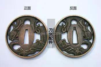 

Circular fitting Accessory kirsite Tsuba for WUSHU sword Warrior katana Broadsword kampilan