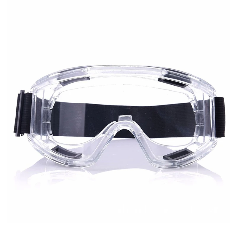 Clear Anti-impact Factory Lab Outdoor Work Eye Protective Safety Goggles Glasses Anti-dust Lightweight Spectacles