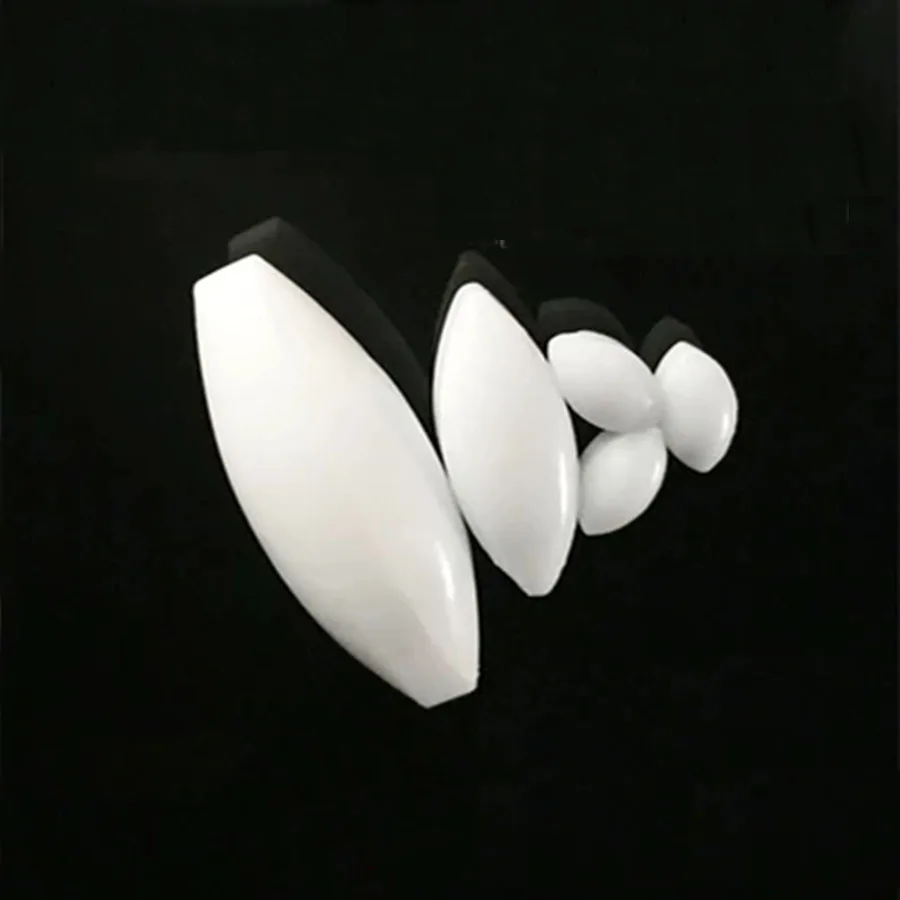 

free shipping 2pcs 10*25 mixed size PTFE Magnetic Stirrer Mixer Stir Bars Olive shape Stirring Bars PTFE Stir Rod Teflon Spinbar