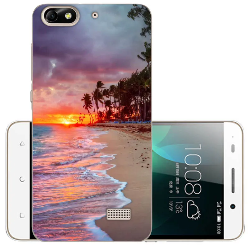 Чехол-книжка 5,0 дюйма для huawei Honor 4C, чехол CHC-U01, CHM-U01 чехол для huawei Honor 4C, мягкий силиконовый чехол для huawei G Play Mini