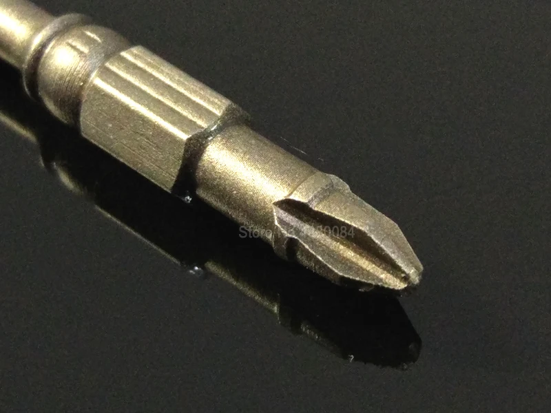 Комплект из 5 предметов 65 мм Магнитная PH2 отвертка Philips bits крестовая отвертка группы 1/4 "Шестигранным хвостовиком Намагничивание S2