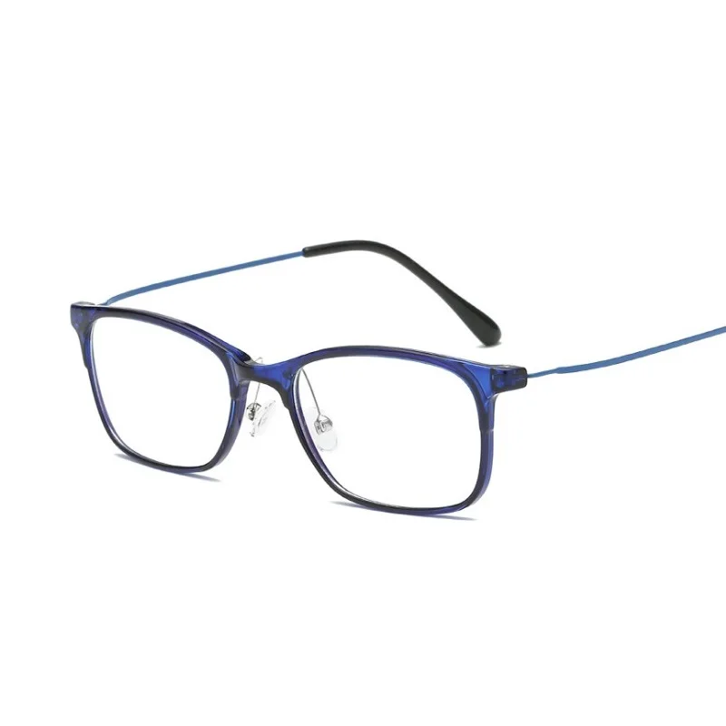 

width-145 Big Face Women Eyewear Memory Metal Anti Blue Ray Phone Game Office Glasses-Computer Transparent Eyeglasses Frame Men