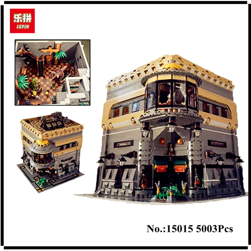 

IN STOCK LEPIN 15015 5003Pcs City Street The Dinosaur Museum Model Building Kits Blocks Bricks Compatible Children Toys Gift