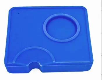 

Coffee TAMPER MAT for edge of bench with tamper Holder & Tamping Rest espresso