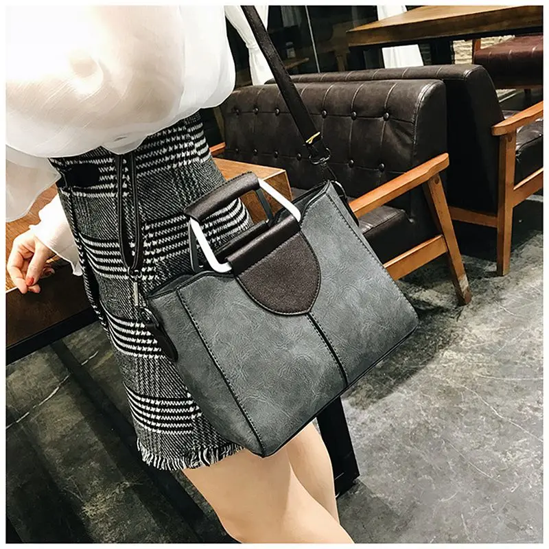 Korean Style New Brand Women Messenger Bags VIntage Flap Fashion