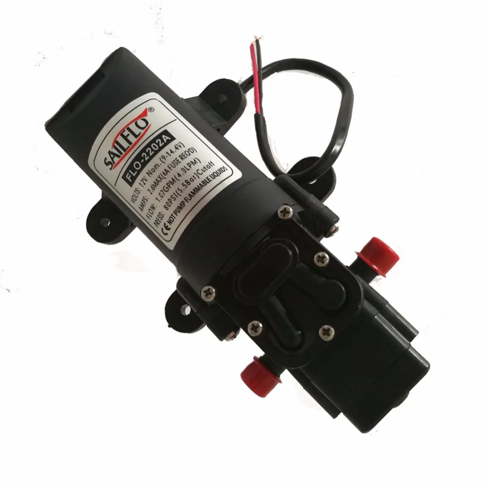 HIGH 70 PSI 4 L//MIN Caravan//Boat//RV//4x4 24V WATER PRESSURE DIAPHRAGM PUMP
