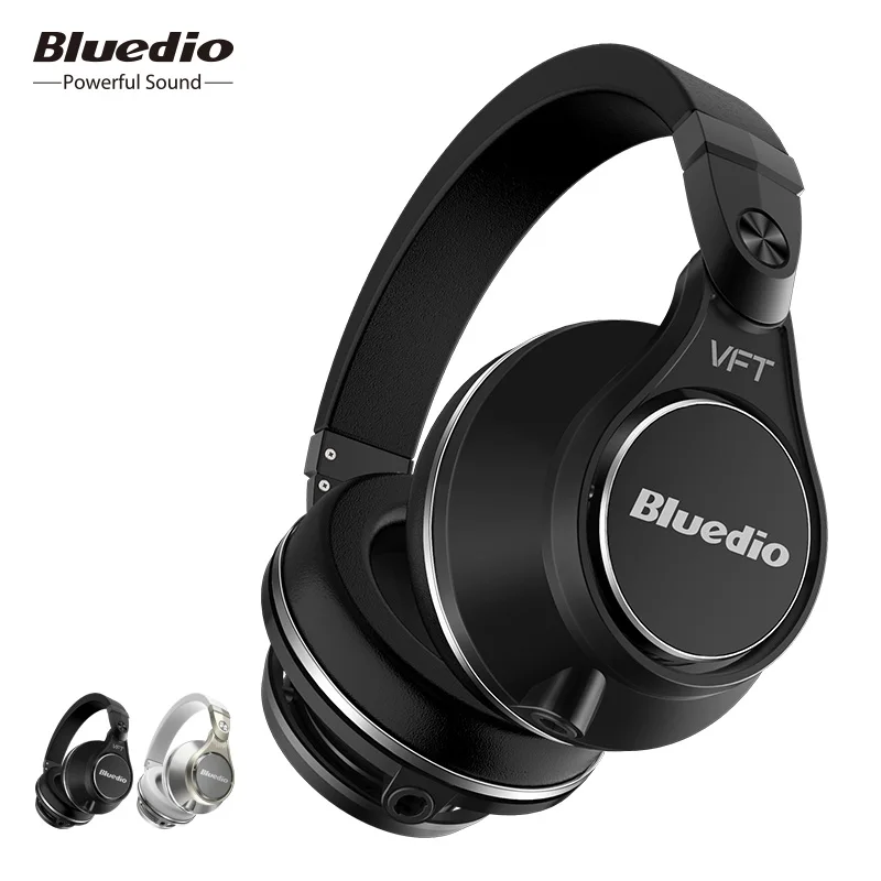 Bluedio U (UFO) Plus Bluetooth наушники  и Классические HiFi Беспроводные  наушники PPS12 драйверов  а также крутые наушники с микрофоном