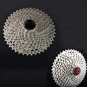 

MUQZI Mountain Bike 10 Speed Freewheel Racing Version Cassette Card Freewheel 11-40T/42T MTB Cycling Hollow Wearable Flywheel