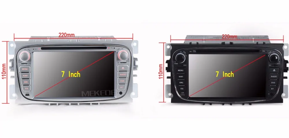 Perfect MEKEDE Lowest price Smart car gps navigation dvd car radio player for FORD/FOCUS 2/MONDEO/S-MAX/CONNECT 2008 2009 2010 2011 4