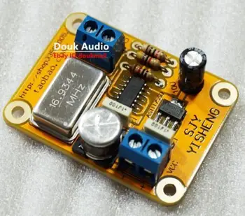 

HIFI active clock oscillator board 16.9344M assembled