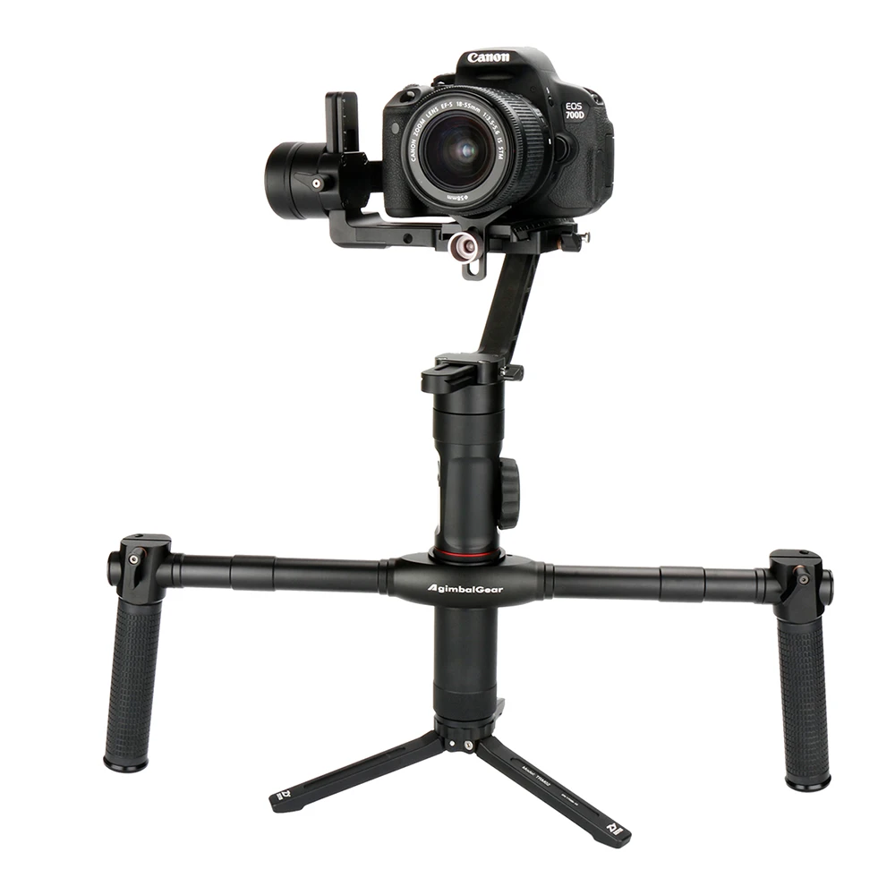 AgimbalGear двойной ручной удлиненной ручкой кронштейн для Zhiyun 2 V2 м плюс Gimbal