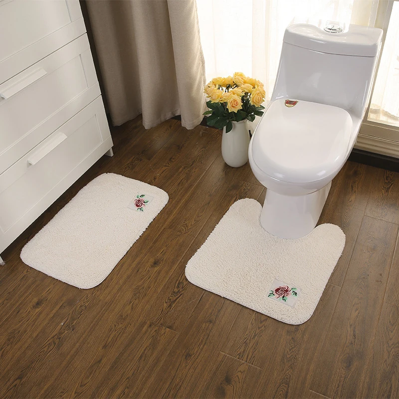 High Quality 2PC/Set Floor Mats Rectangle Carpets For Living Room