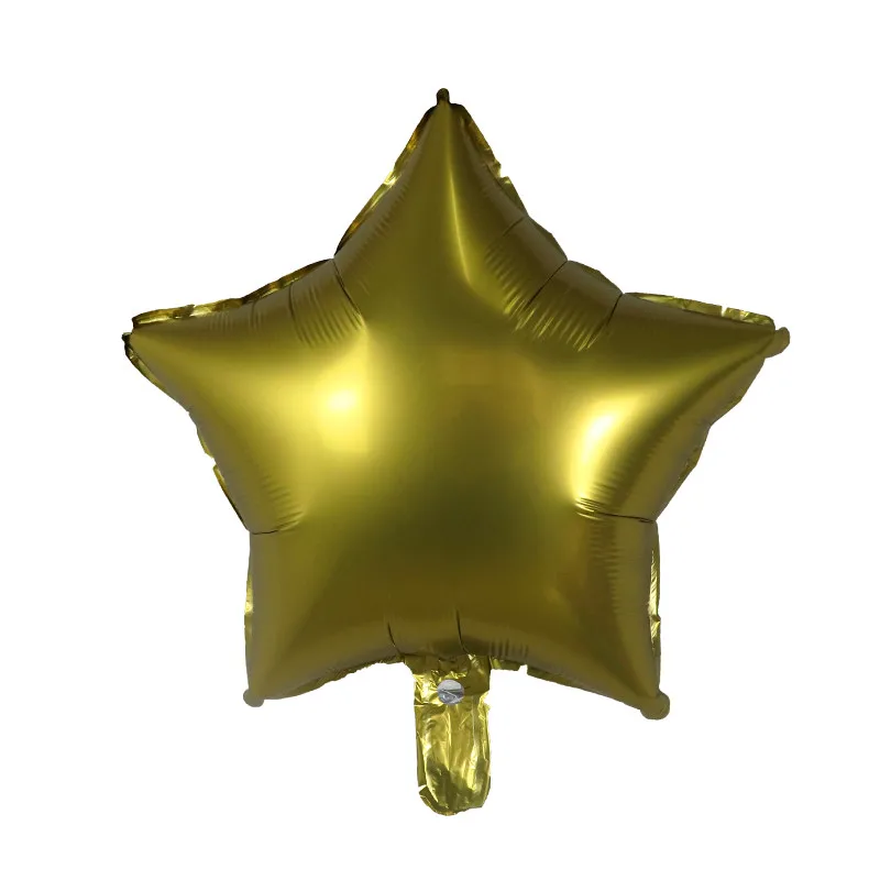 10 шт 18 дюймов хромированный металлический шар Сердце Звезда Круглый матовый Гелиевый шар принадлежности для украшения свадебной вечеринки день рождения шары душ