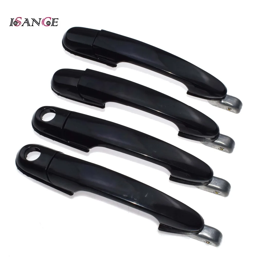 

ISANCE Outside Exterior Door Handle Front Rear Left Right Set For Hyundai Tucson 2.0L 2.7L 2006-2009 OEM# 826502E020 836602E020
