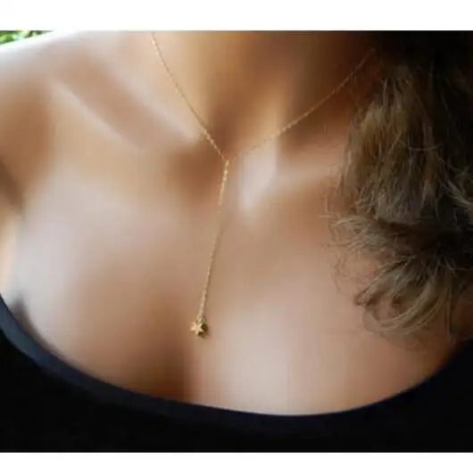 gold stackable necklaces