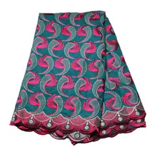 Me-dusa швейцарская кружевная африканская вуаль кружевная хлопковая вышитая мягкая ткань Высокое качество для платья DIY Новинка оптом и в розницу