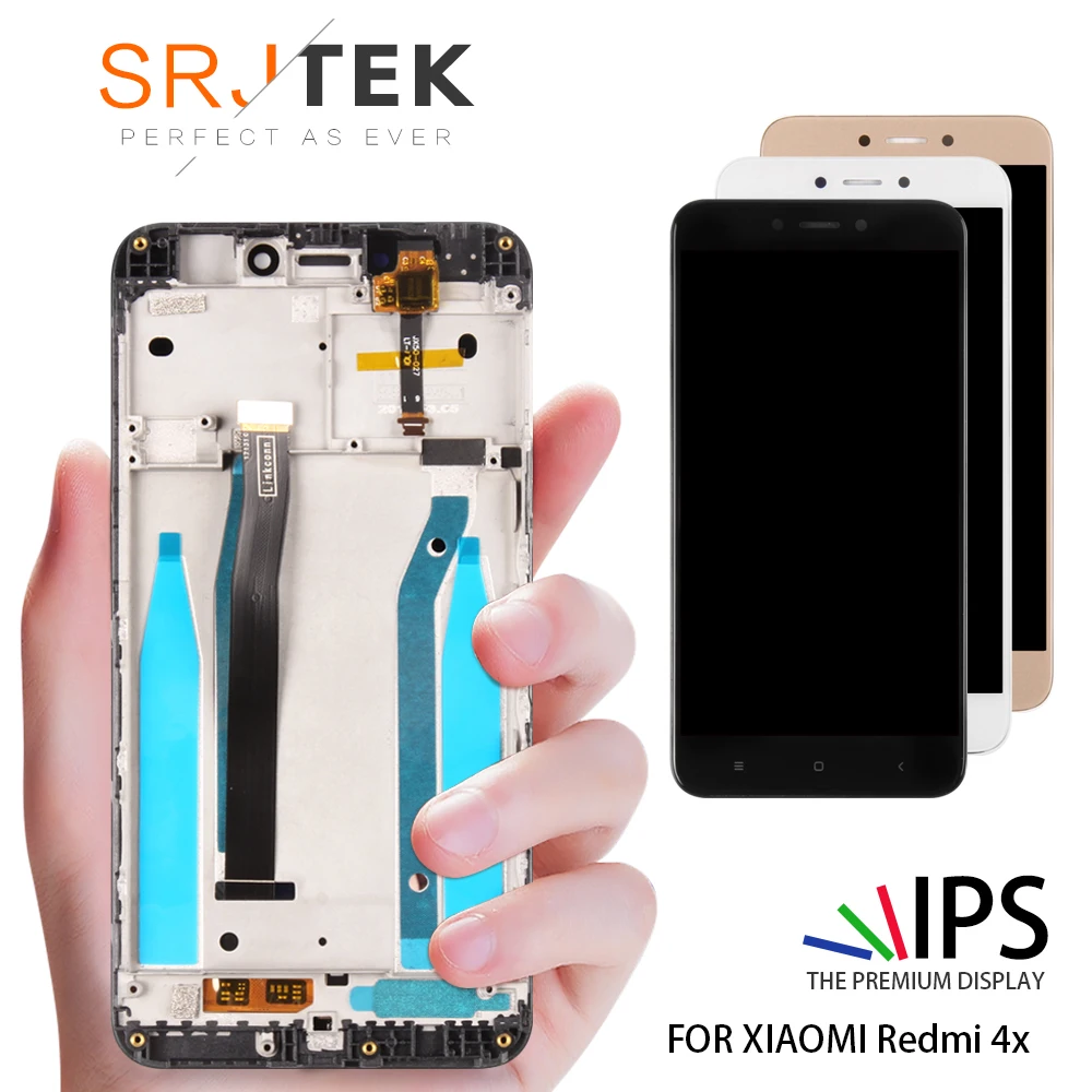 

Global Version 5.0" IPS LCD For XIAOMI Redmi 4X Display Touch Screen Digitizer with Frame For Xiaomi Redmi 4X Display LCD Repair