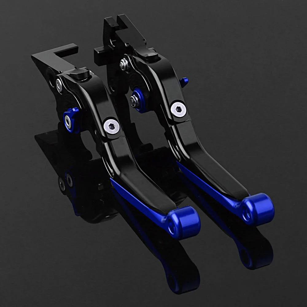Motorcycle Accessories CNC Aluminum Adjustable Folding Extendable Brake Clutch Levers For Yamaha NVX 155 AEROX 155 2017 2018 (2)